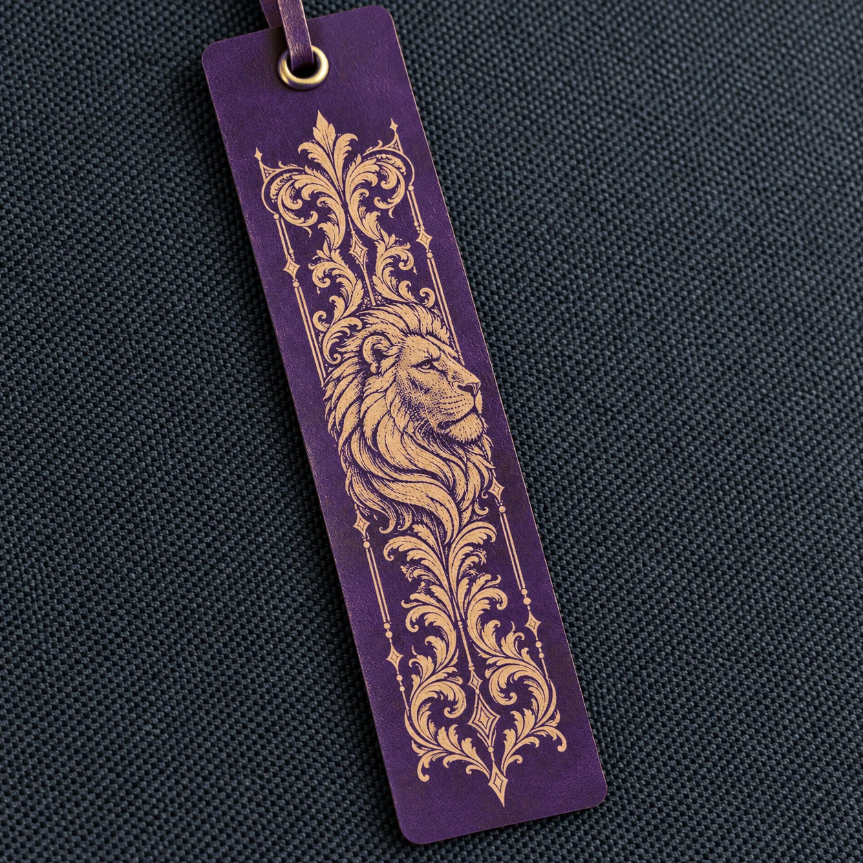 Leather bookmarks
