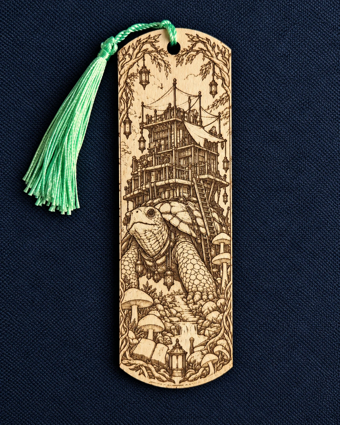 Personalised engraved bookmarks — Our work 2
